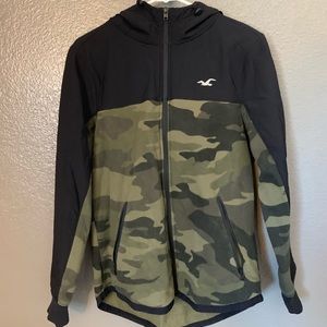 Hollister camo hoodie